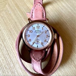 Shinola Women’s Rose Gold Runwell Watch